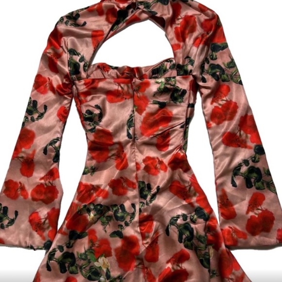 House of CB - Toira Satin Corset Mini Dress - Picture 4 of 5